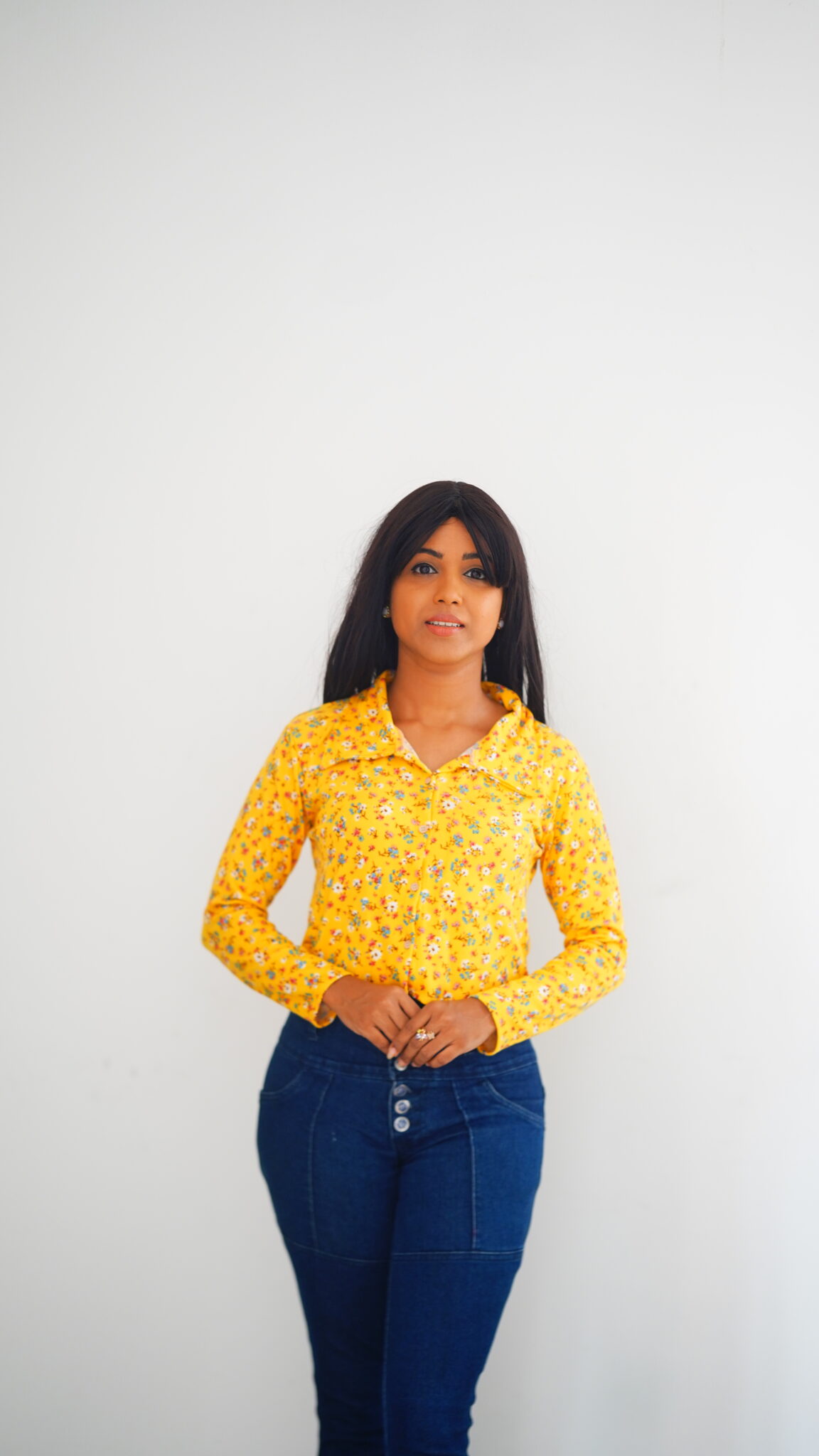 CROP TOP - YELLOW