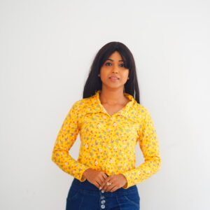 CROP TOP - YELLOW